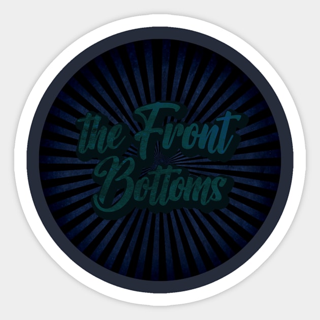 vintage the front bottoms Sticker by Wizz Ventura